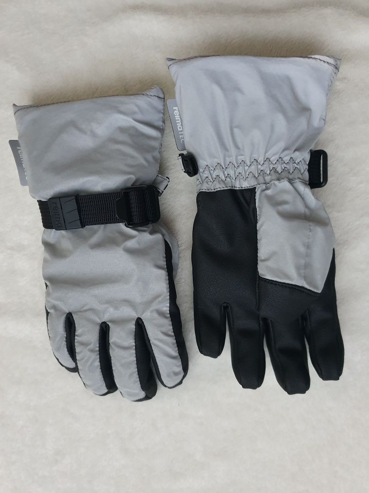rękawiczki reima tec 4 rękawice odblaskowe refla zimowe ciepłe wodoodp