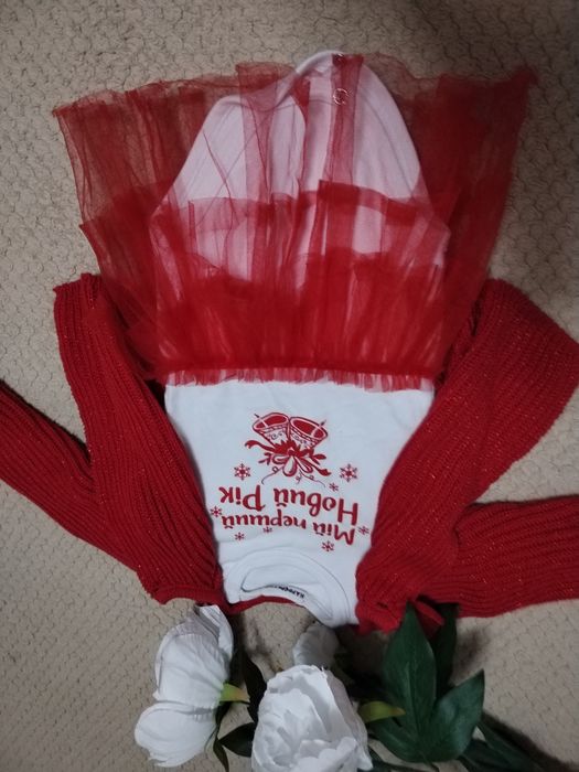 Боді сукня "Мій перший Новий рік"