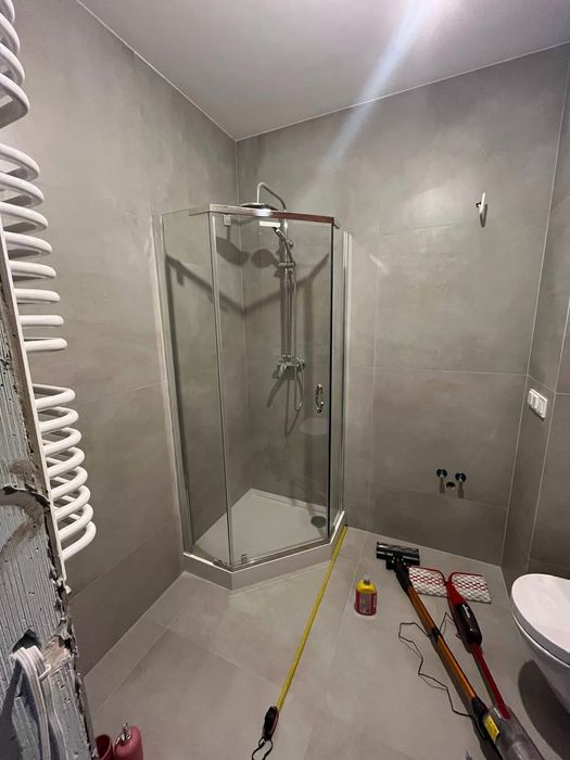 Kabina prysznicowa + brodzik