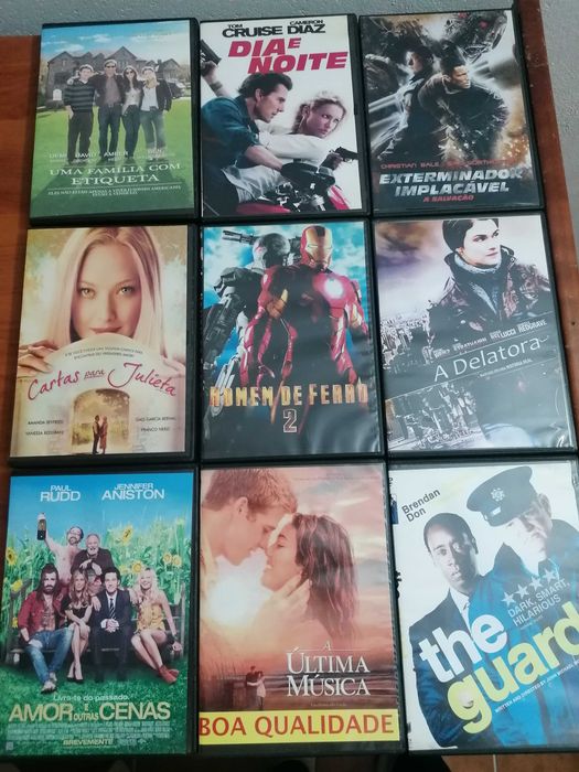filmes, comédia, acção, terror, romance, etc