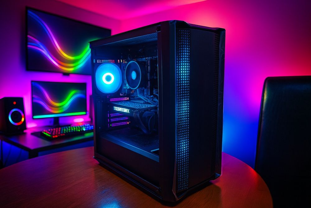 Ryzen 3600 RTX 2060 Super 8 GB 16 GB RAM 512 GB SSD komputer gamingowy