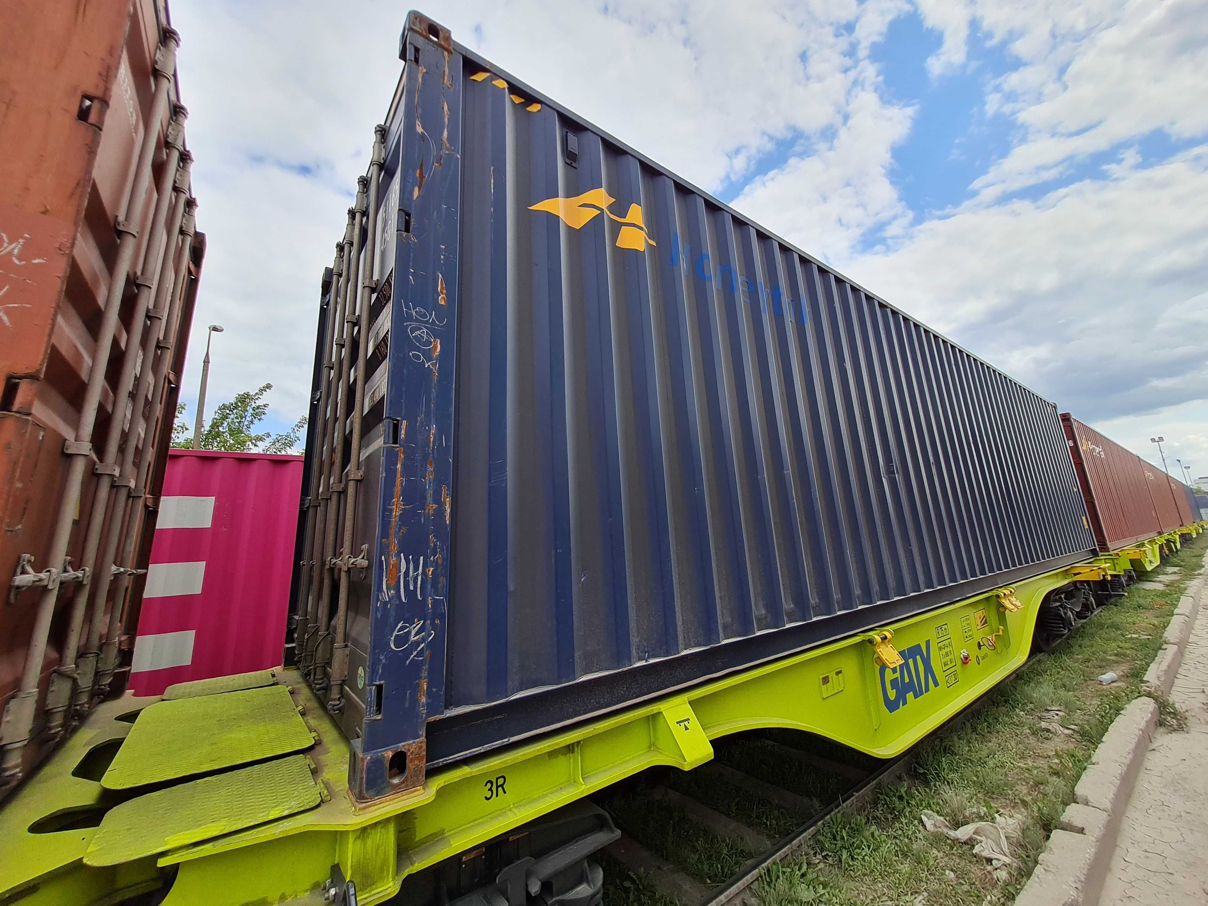 Kontener morski 40 DV/HC, 12metrowy, używany - Luna Containers!