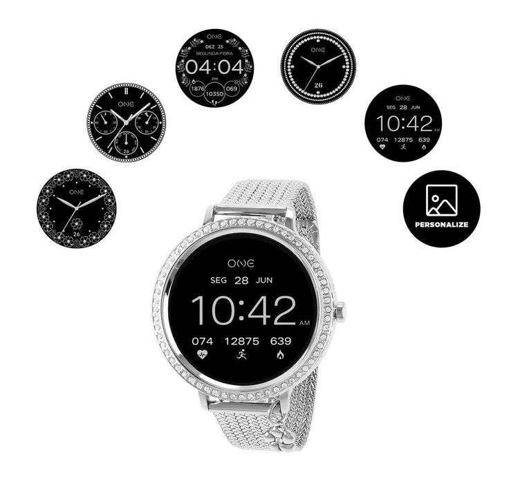 Smartwatch ONE Box silver