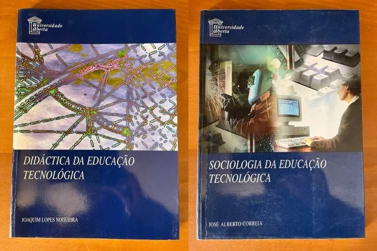 Livros da Universidade Aberta (cada 5€ já c/ portes)