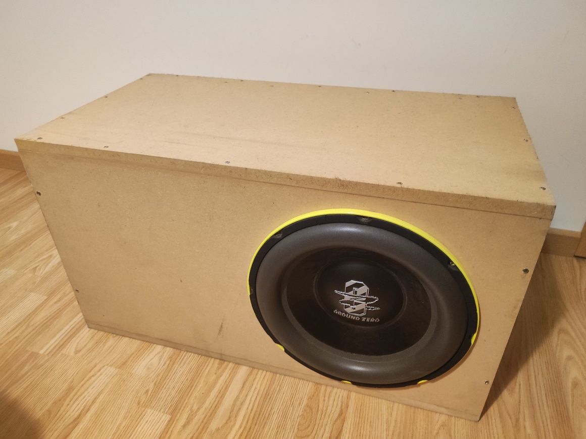 Amplificador e Subwoofer Ground Zero vendo/troco