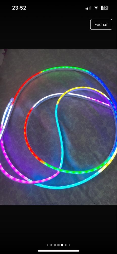 Led multicolor ou neutra