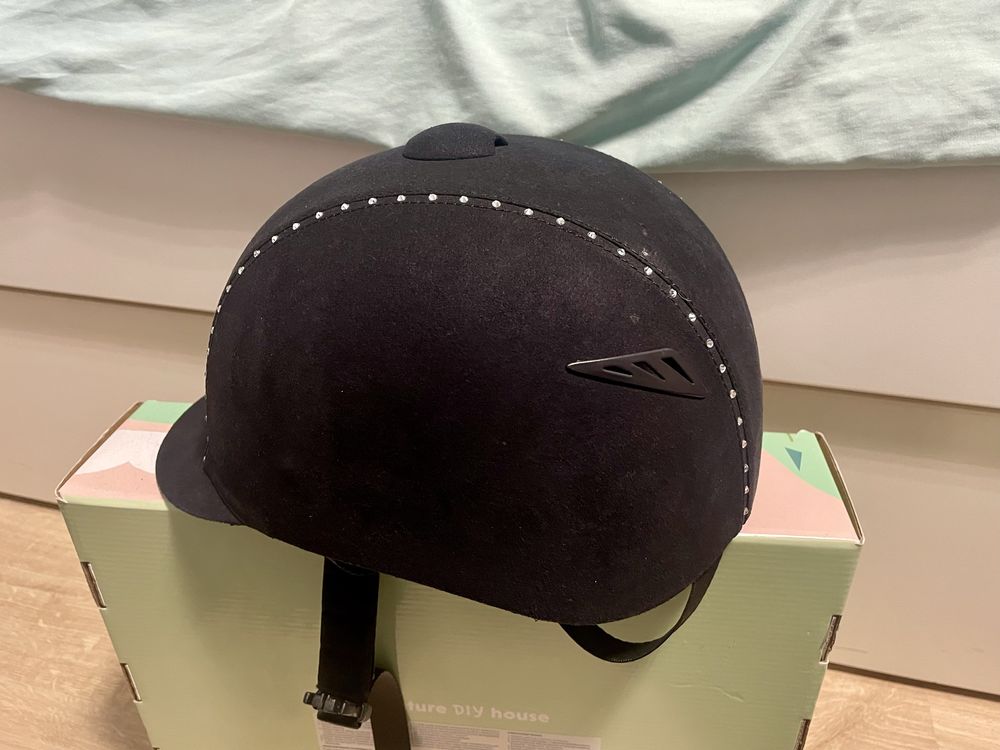 Kask jeździecki HKM DIAMOND