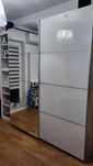 Szafa IKEA Pax drzwi przesuwne dąb bejcowany na biało 236x200x43