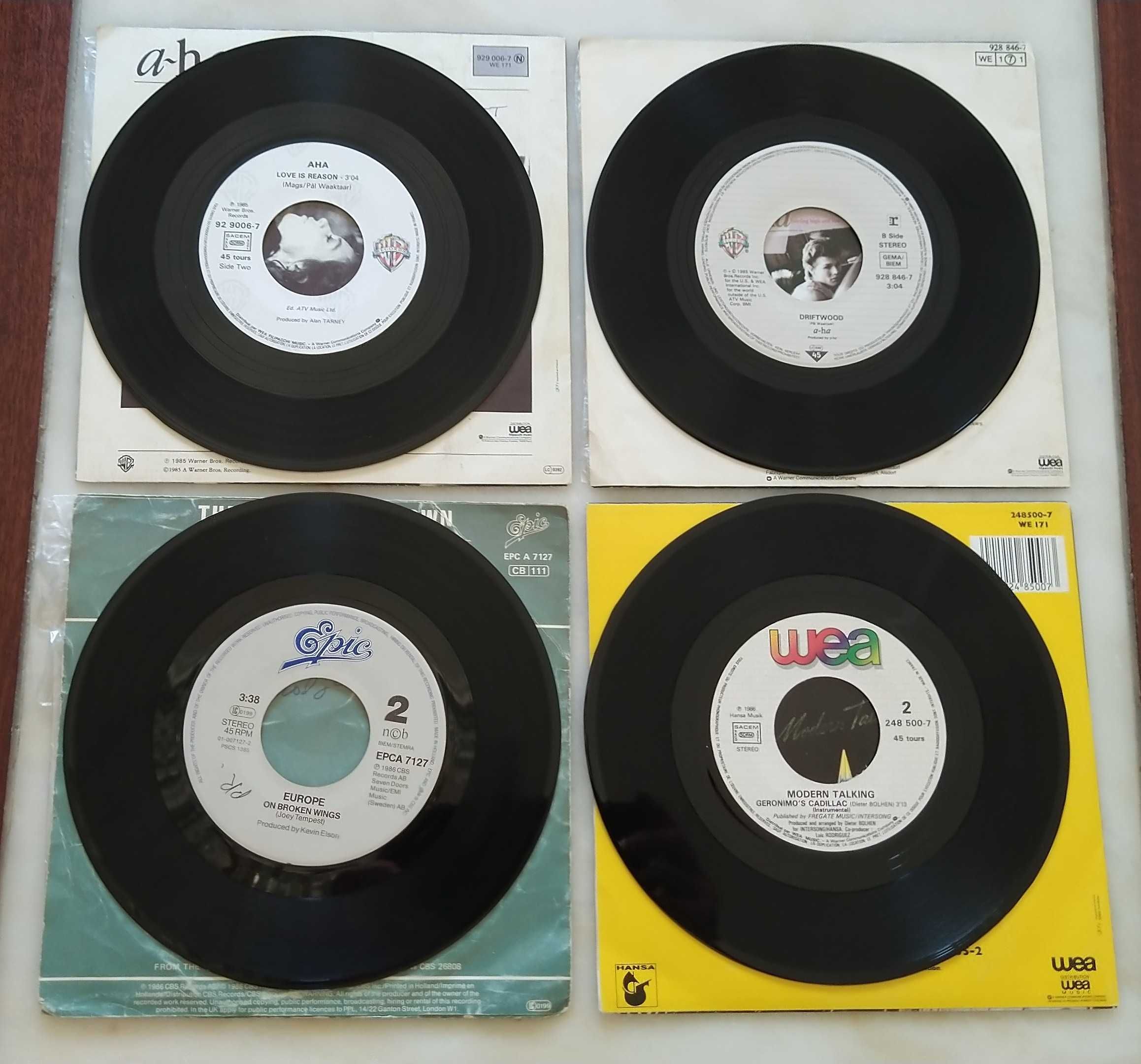Discos vinil a-ha, Modern Talking, Europe