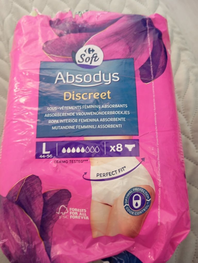 Soft Damskie majtki typu pants na nietrzymanie moczu