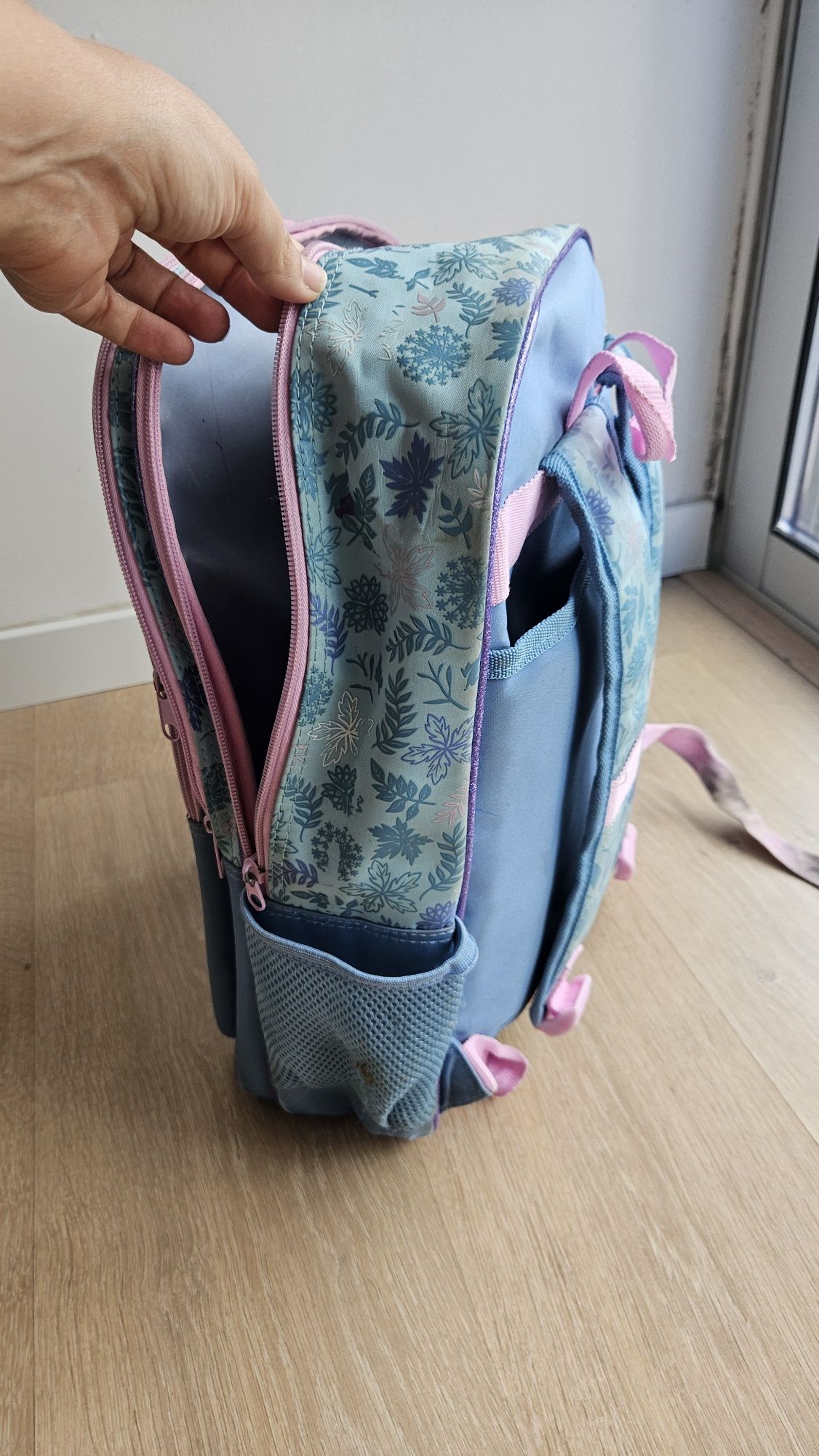Mochila escola frozen e lancheira