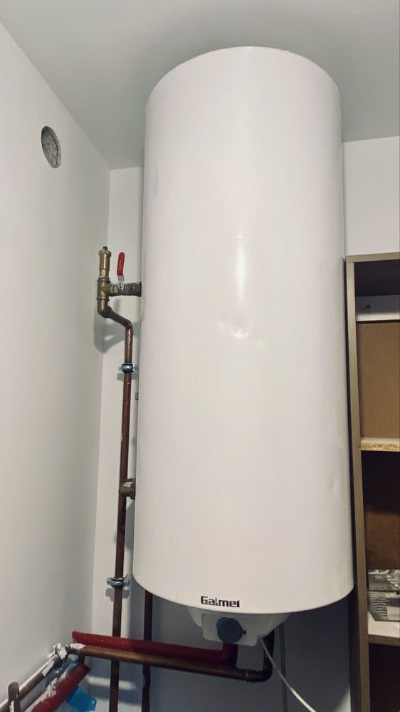 Bojler 120 litrów GALMET NEPTUN 2 lewy kombi / nowa grzałka