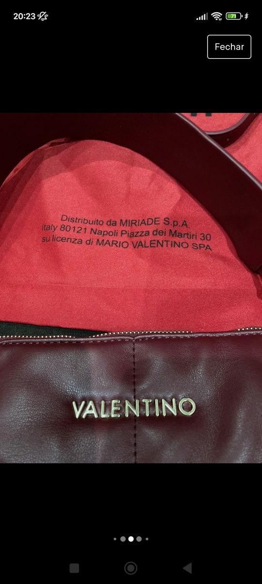 Mala original Valentino usada 1x