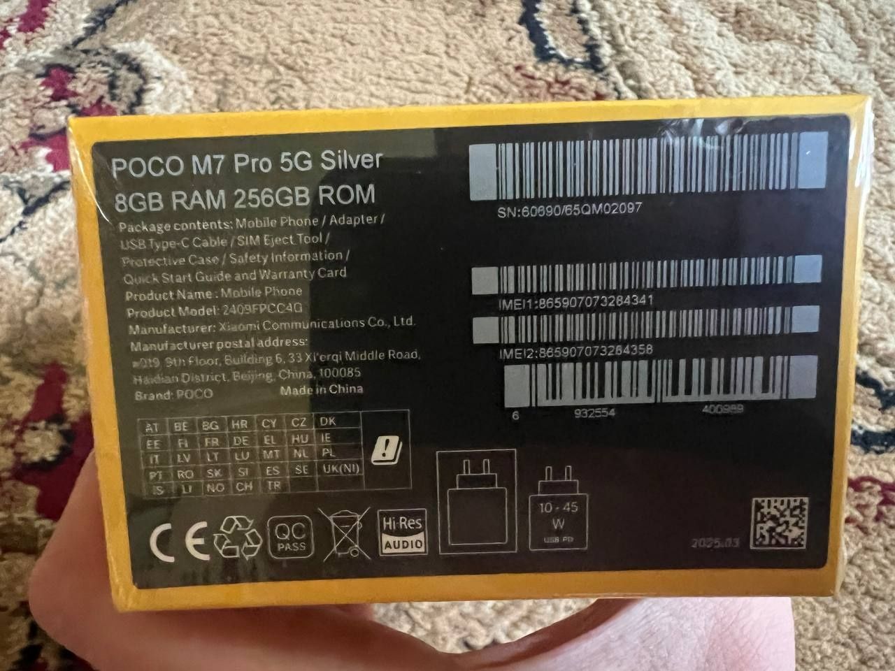 Poco M7 Pro 5G Silver 8/256gb