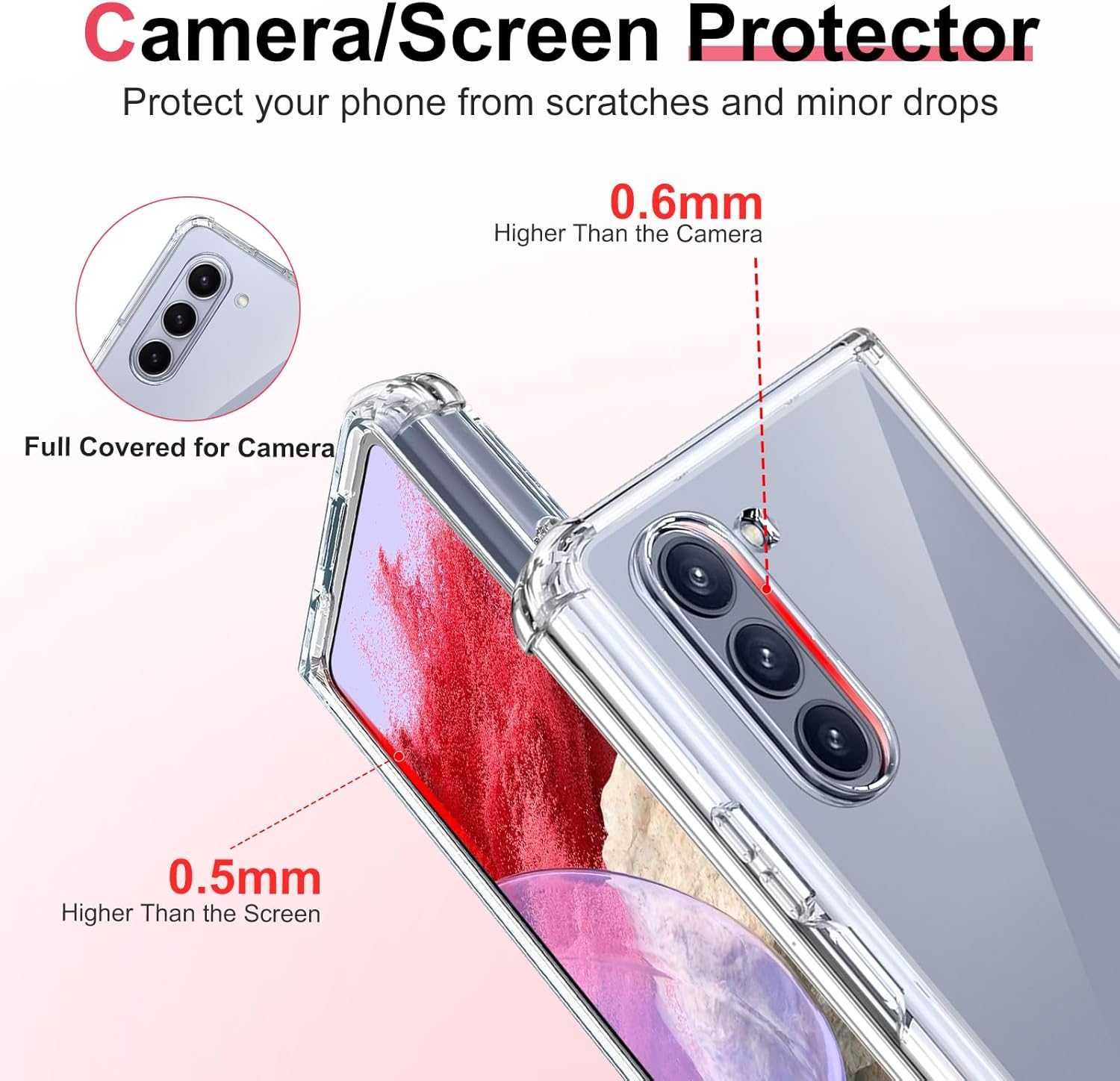 Eiselen Crystal Clear etui do Samsung Galaxy Z Fold 5 5G ochronne
