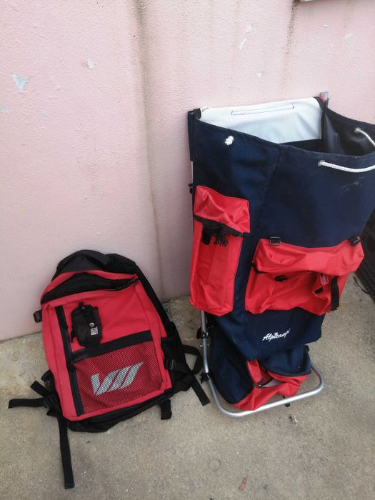 mochila de campismo