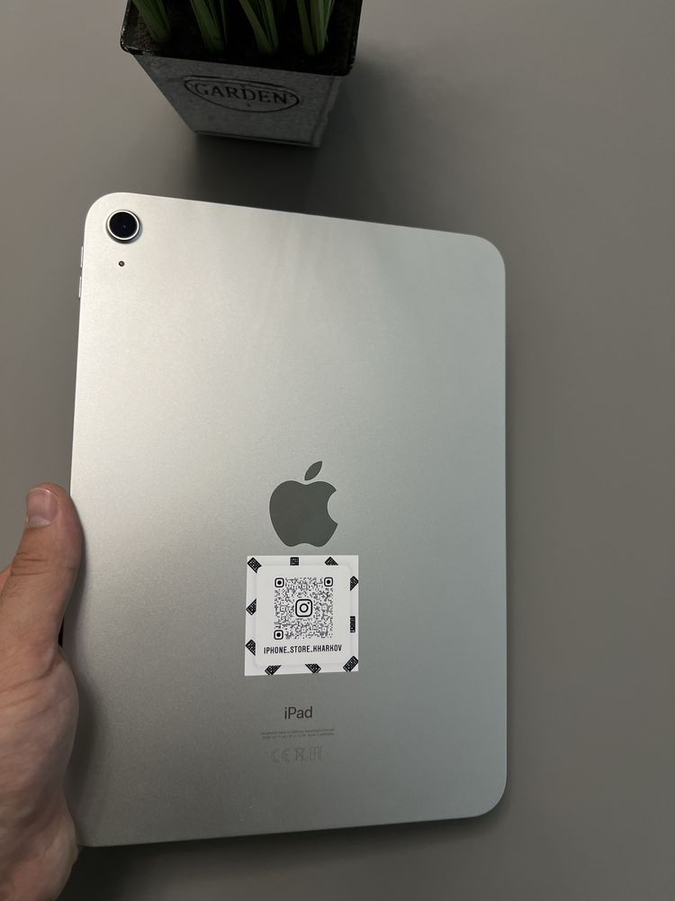 iPad 10 10.9’’ 2022 64GB Wi-Fi Silver!!!Гарантия!Магазин!