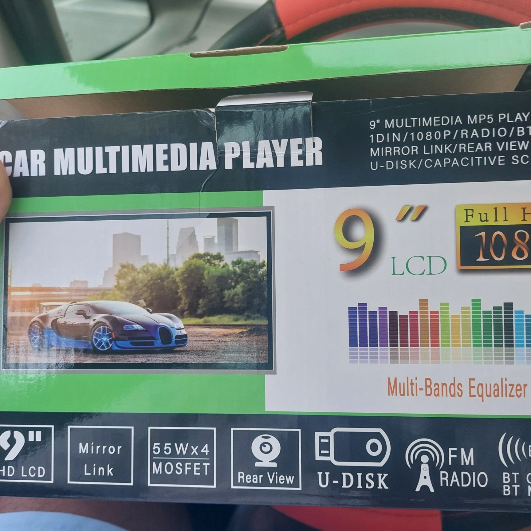 Radio  auto 9 polegadas