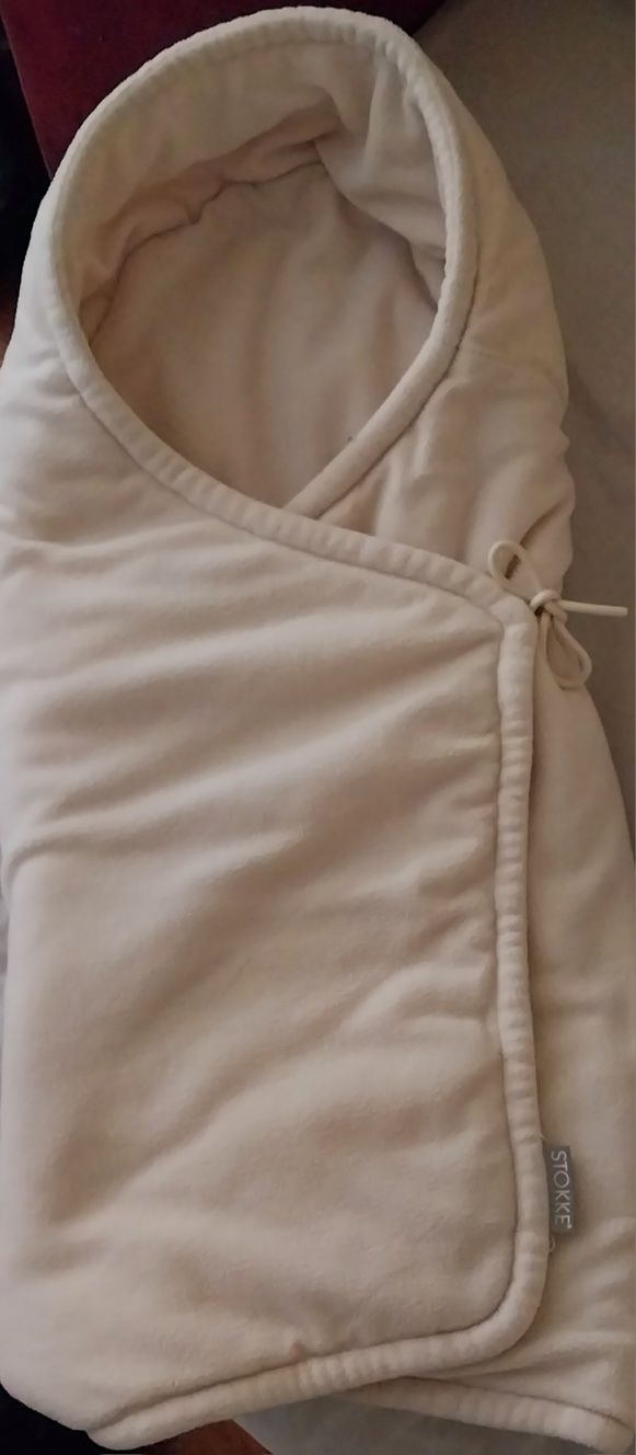 Конверт Stokke Sleeping Bag Fleece, колір: Бежевий футмуф кокон