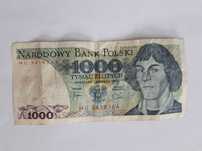 Banknot 1000 złotych Kopernik 1982 rok