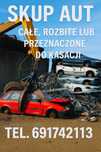 Skup Aut Złomowanie aut Do kasacji Namysłów Domaszowice Rychtal Pokój