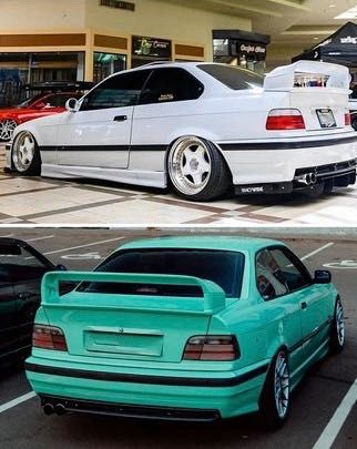 Спойлер BMW E36 антикрыло накладка на багажник ляду бленда GT