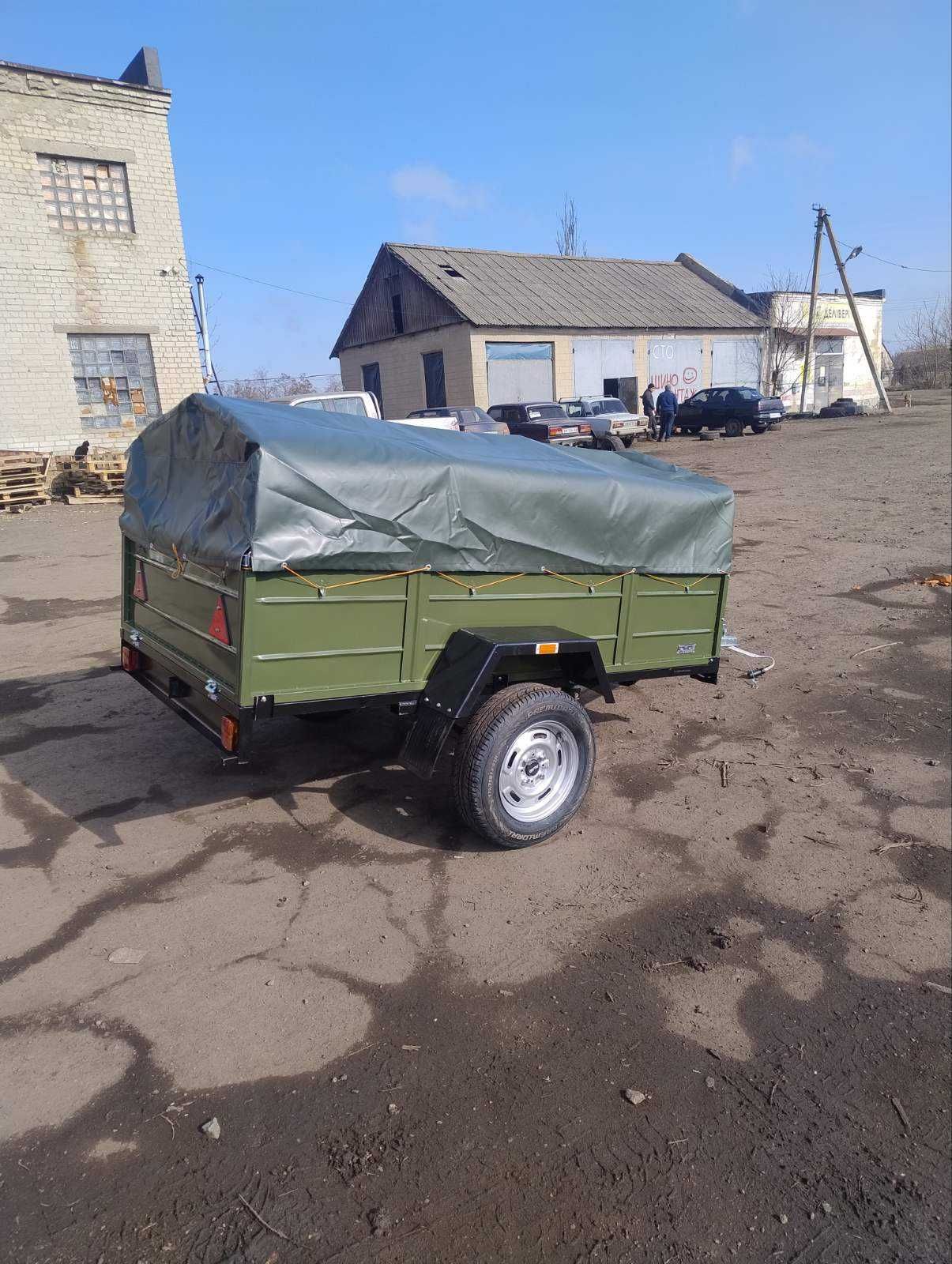 Прицеп легковой для ЗСУ лучший помощник 2200на1300 с 450 бортом !