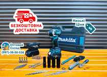 Акумуляторний Гайковерт Makita DTW500 Винтоверт з набором інструментів