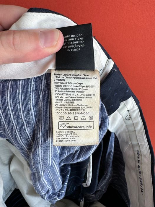Scotch & Soda Mott чоловічі брюки штани чиноси джинси розмір 32