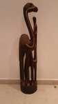 Estatueta em pau preto