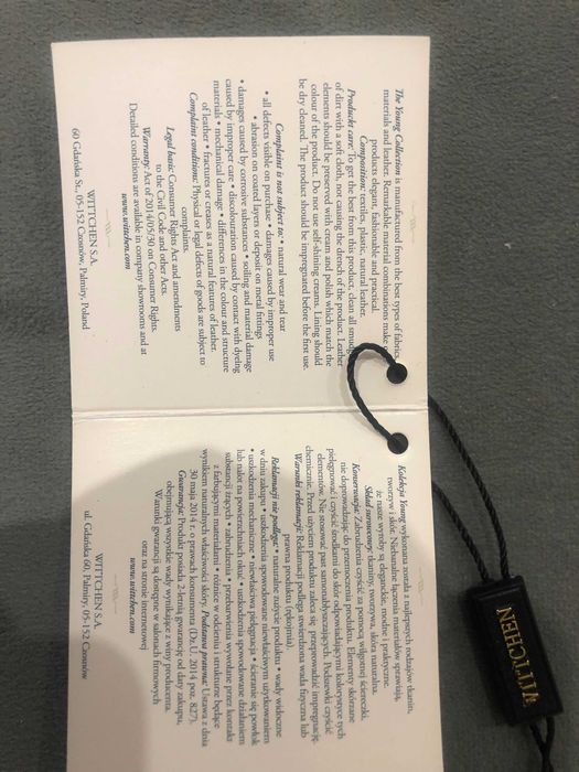 Skórzana pikowana kosmetyczka saszetka damska WITTCHEN