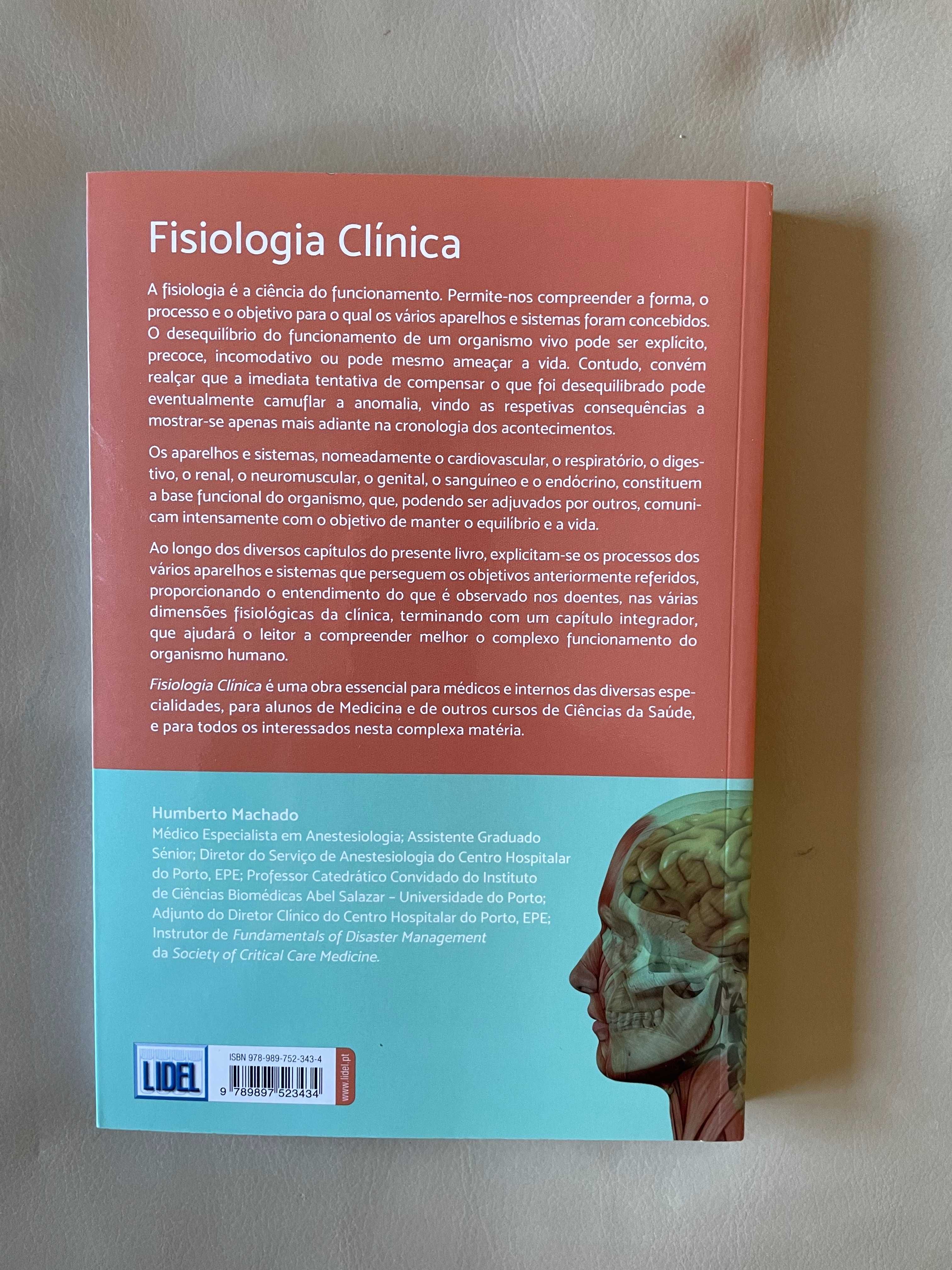 Livro de Fisiologia Clínica Lidel 1ª Edição