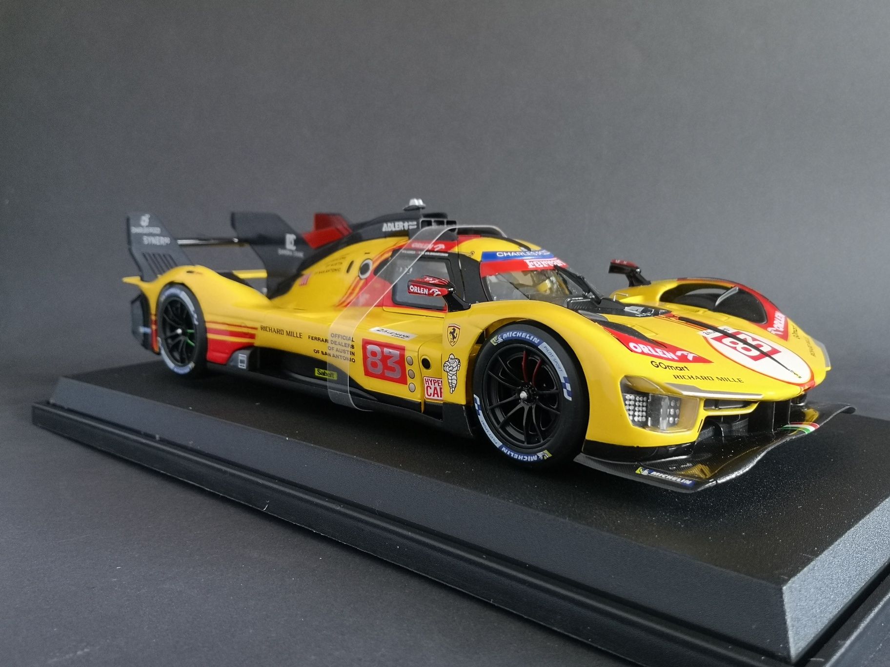 Ferrari 499P #83 24h Le Mans 2024 Robert Kubica Bburago 1:18