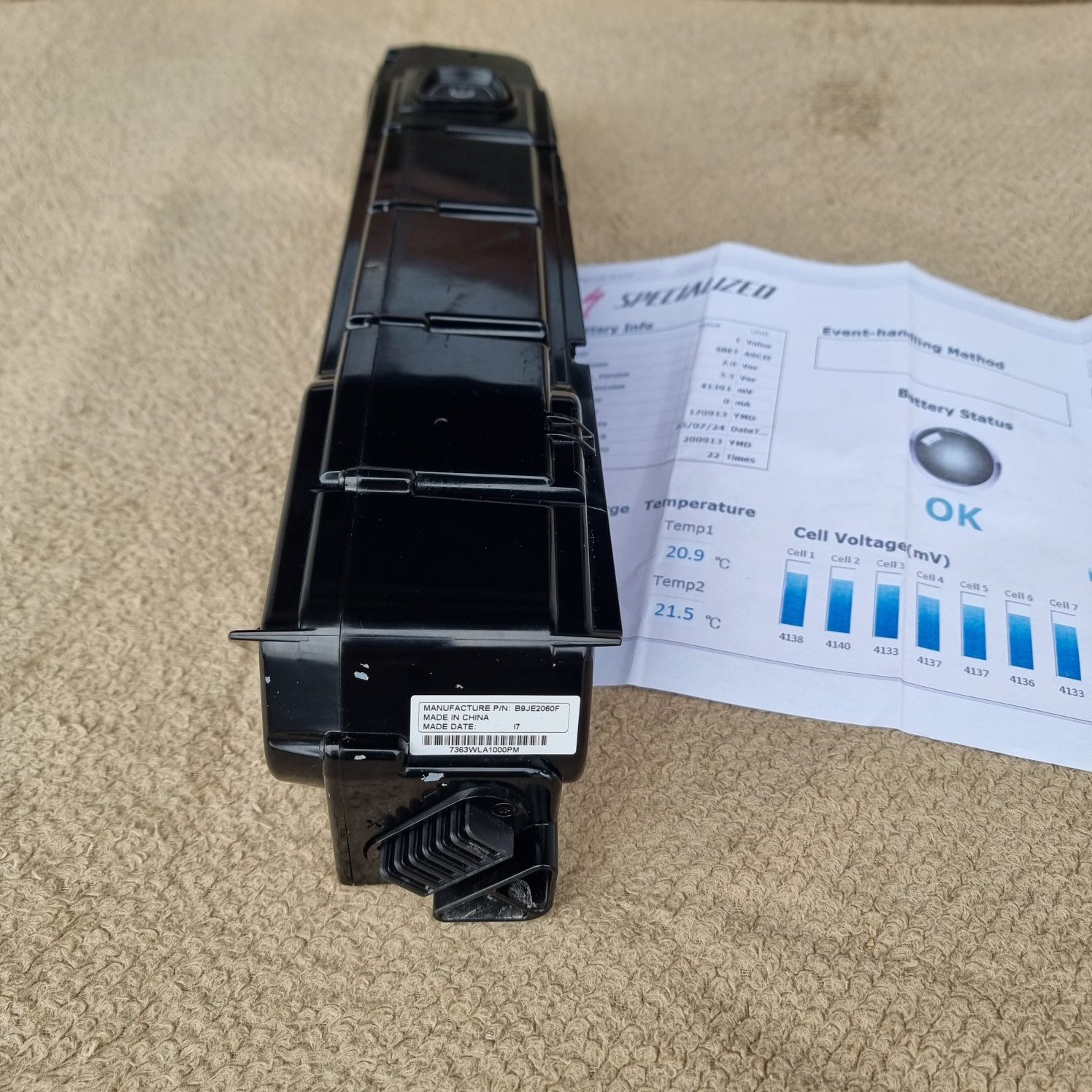 Rower elektryczny BATERIA Specialized Vado Como  36v 460 wh 12.8 ah