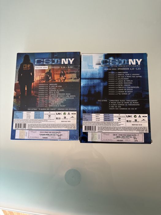 Dvd csi nova iorque