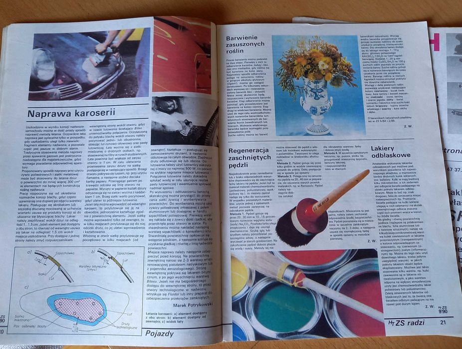 stare numery czasopisma "Zrób Sam"