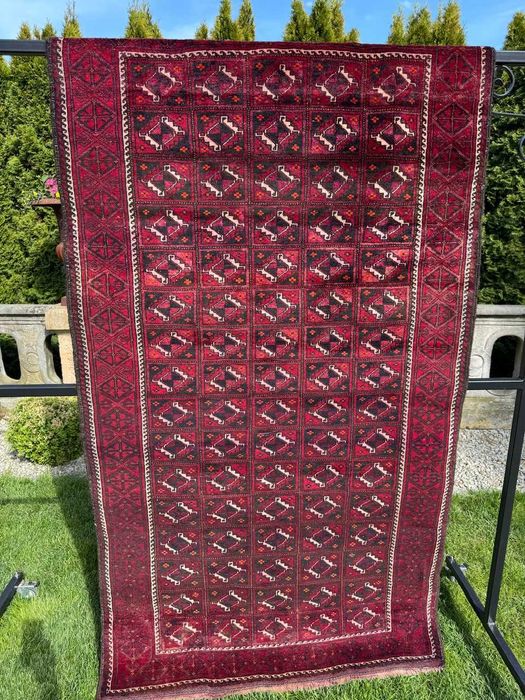 Dywan dywanik kaszmirowy r.tkany perski Beludz 206x115 galeria 9 tyś