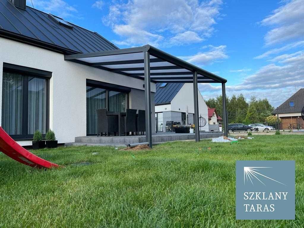 Zadaszenie tarasu aluminiowe, szklane patio, zabudowa balkonu, wiata