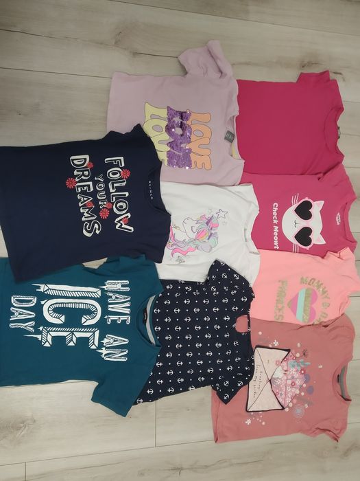 Футболки лот футболок футболочки пакет футболок 110 футболка футболочк