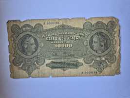 10000 zł polska krajowa rada pozyczkowa marek polskich 1922 banknot