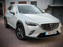 Mazda CX-3 SPORT-LINE! Xenon, Head UP, LED, Pół skóry, Beżoway kolor! Śliczna!!