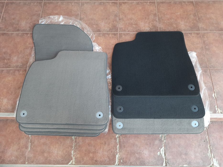 Нові велюрові коврики Audi Q7 Q8 4m текстильні ауди ку 7 8 4м