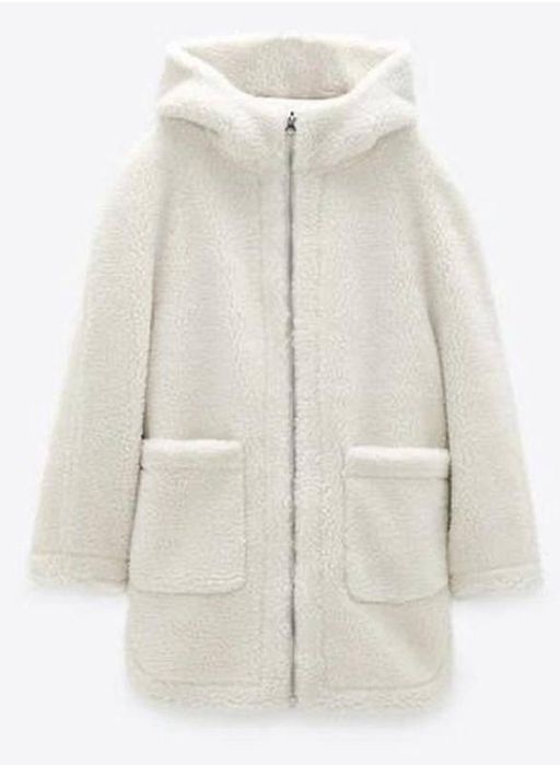 Осіння куртка тедди Zara