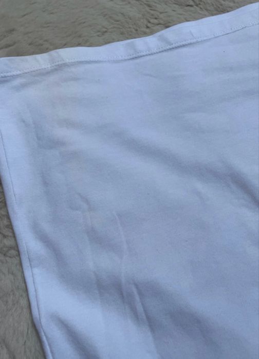 Nowa bluzka z długim rękawem biała