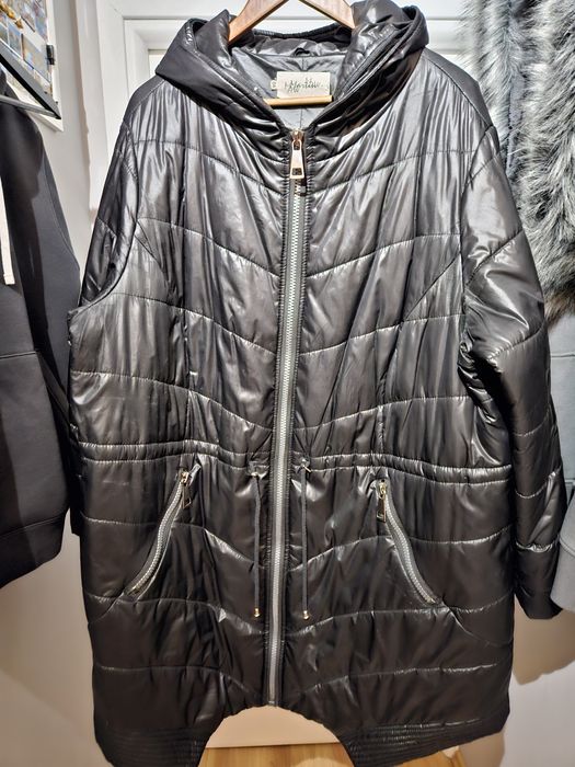 Kurtka zimowa duża plus size rozm 56