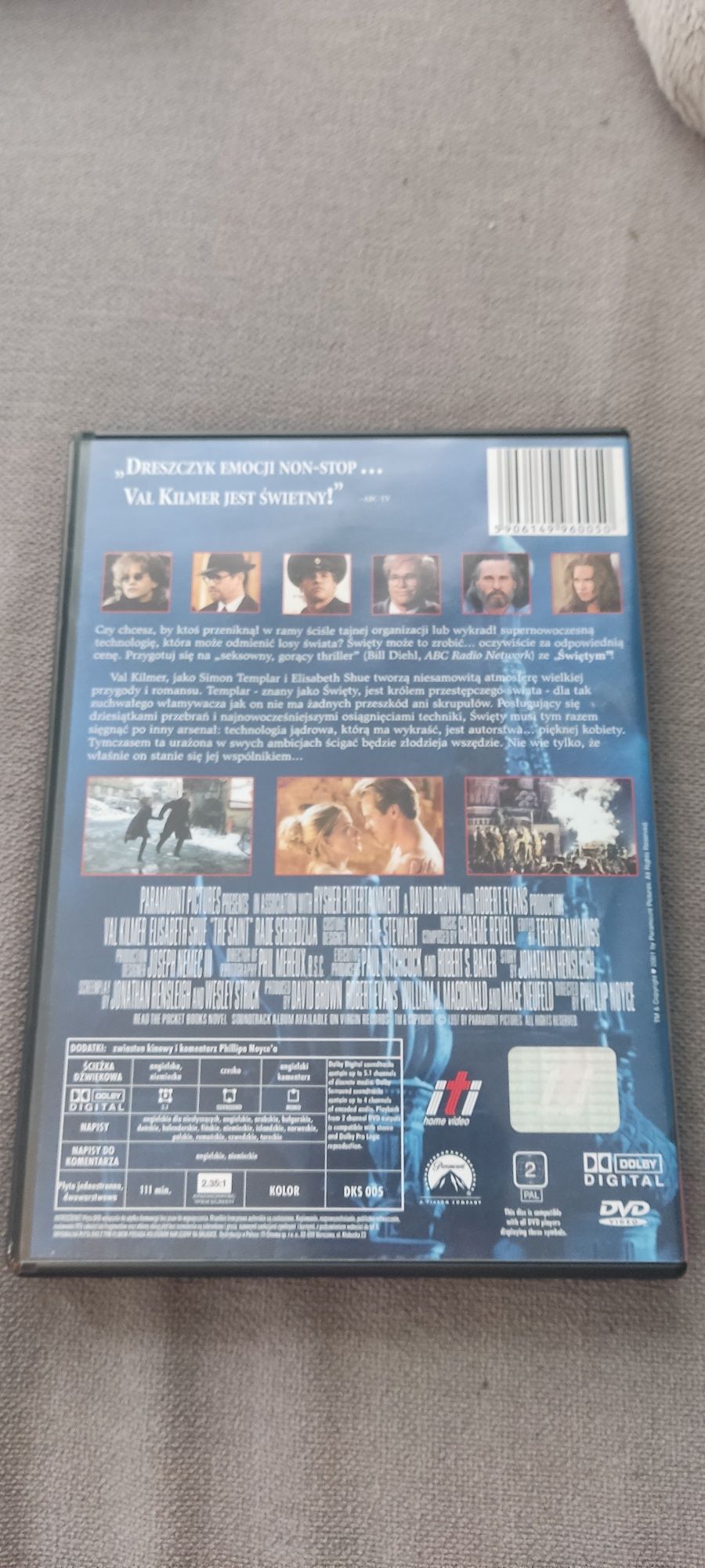 Święty dvd Philip Noyce Elisabeth Shue Val Kilmer napisy pl