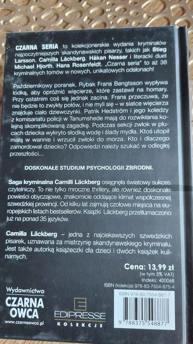 Kamieniarz część 1, Stieg Larsson