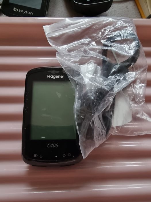 Licznik rowerowy GPS Magene C406 Niebieski