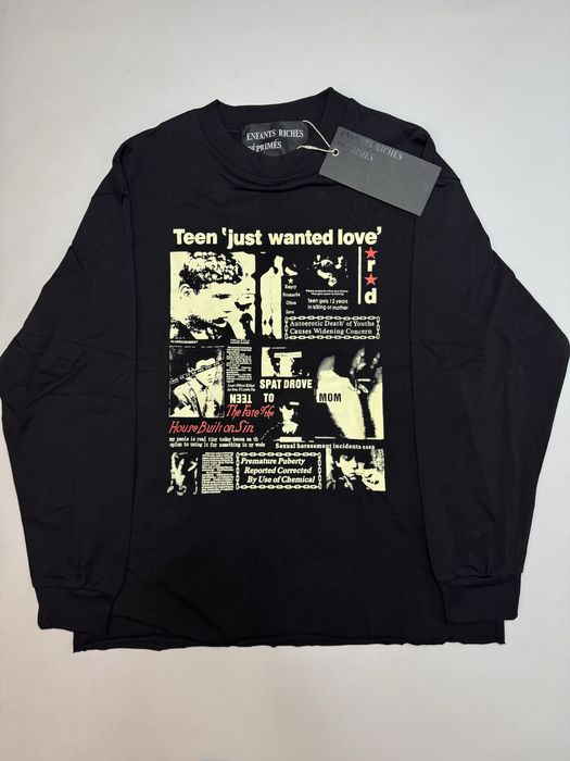 Лонгслів ERD Enfants Riches Deprimes Wanted Love M L Vetements