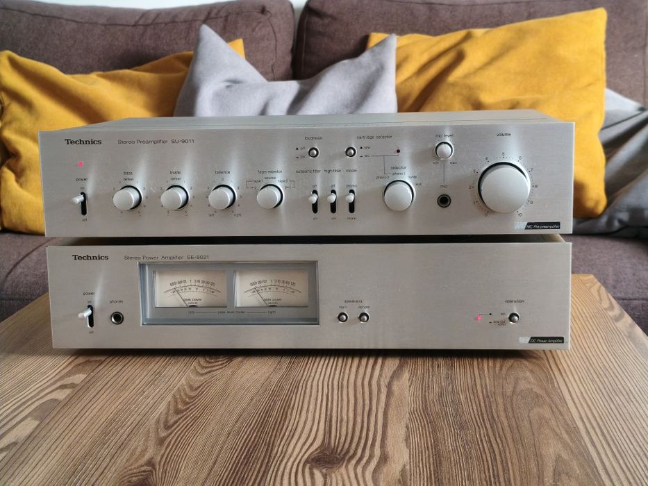 Wzmacniacz Technics SE-9021 Technics SU-9011 Zamiana